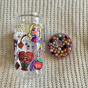 Hocus Pocus Glass custom cup